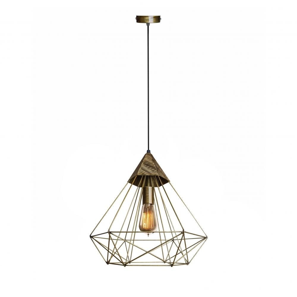 

Светильник подвесной лофт 100lamp Crystal E27 бронза (NL 0541 BN)