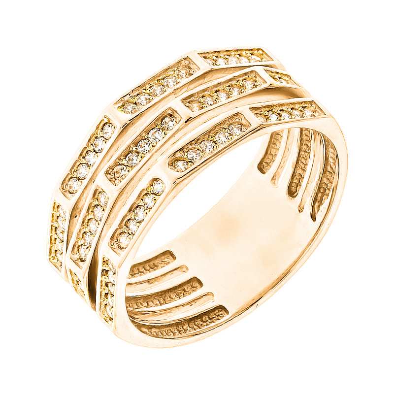 

Кольцо Diamant К3409 17.5
