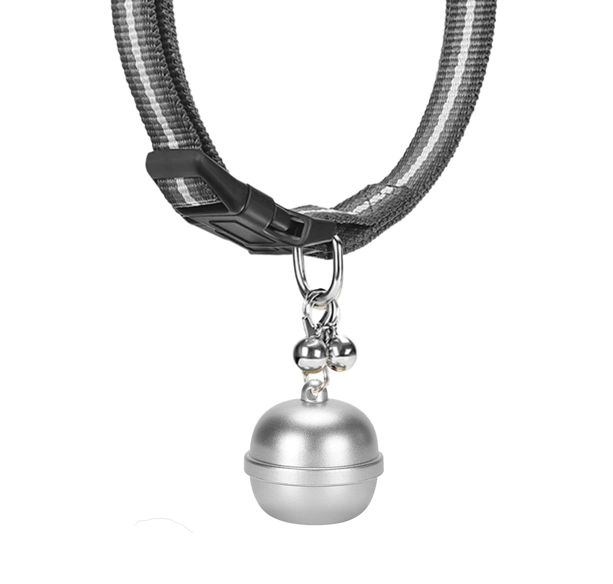 

Ошейник с GPS для кошек и собак Tracker Ball G15 (Серебристый)