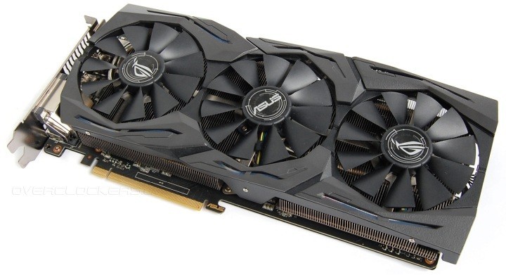 

Видеокарта Asus GTX 1060 6gb ROG Strix (GTX1060 6 GB) Б/У