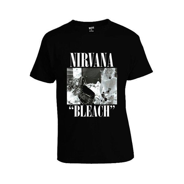 

Футболка Nirvana Bleach Черный, Футболка Nirvana Bleach Черный XL