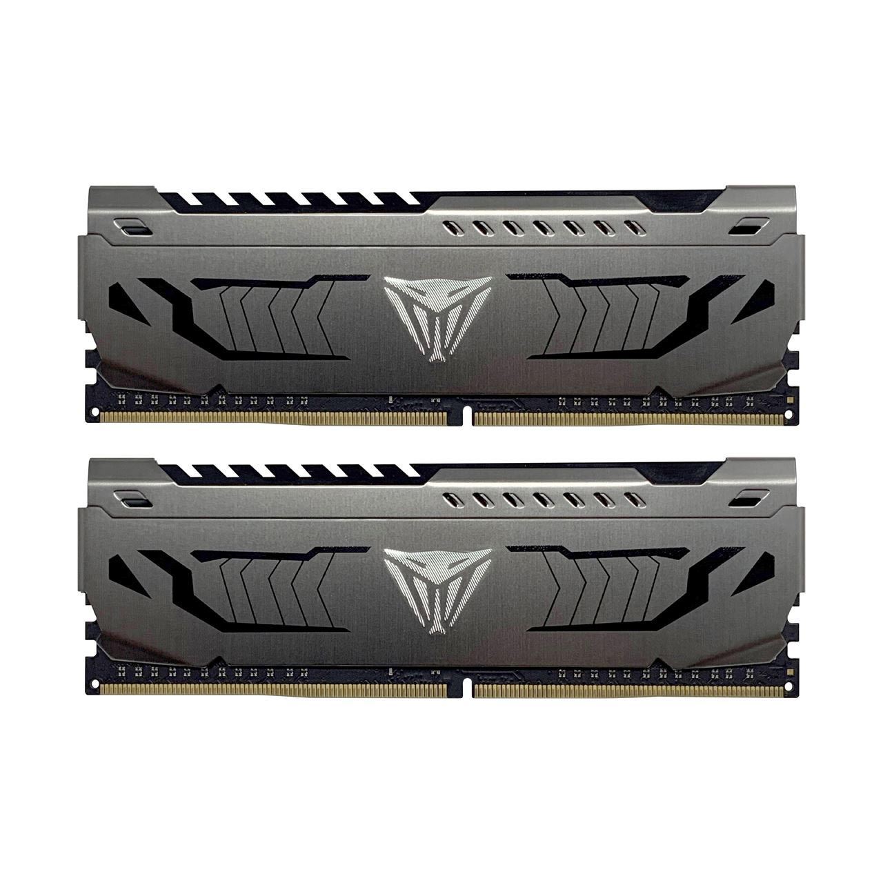

Оперативна пам'ять Patriot DDR4 Viper Steel 16GB 4400 МГц CL19 DIMM Black 2 (PVS416G440C9K)