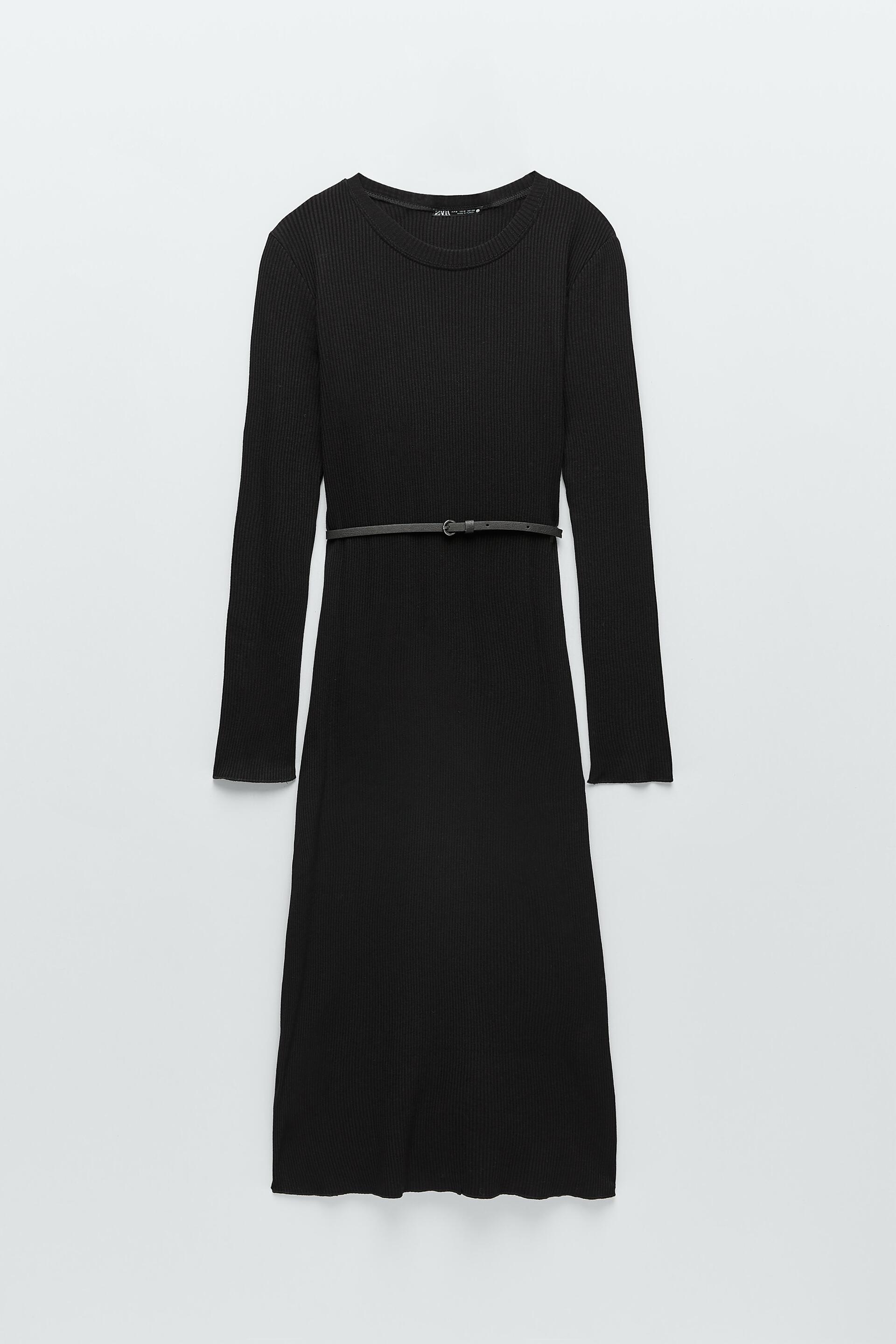 

Платье Zara  черный 6050450800, Платье Zara S черный 6050450800
