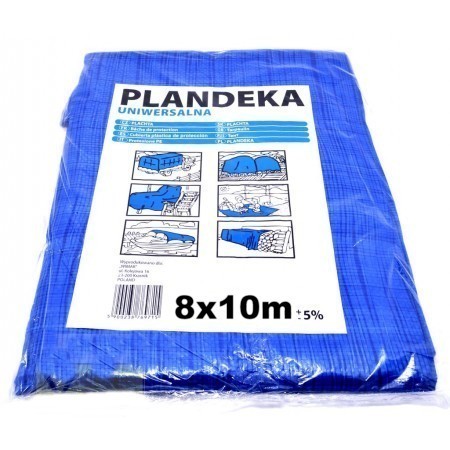 

Тент Брезент Пландека защитный (60g\m2) 8x10 Польша