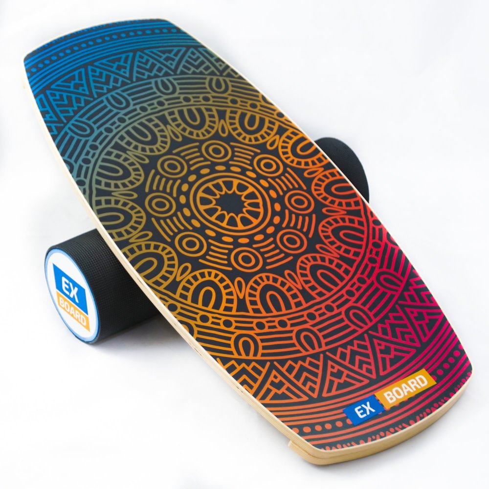 

Балансборд Ex-board Pattern черный валик 13 см в резине (EX53)
