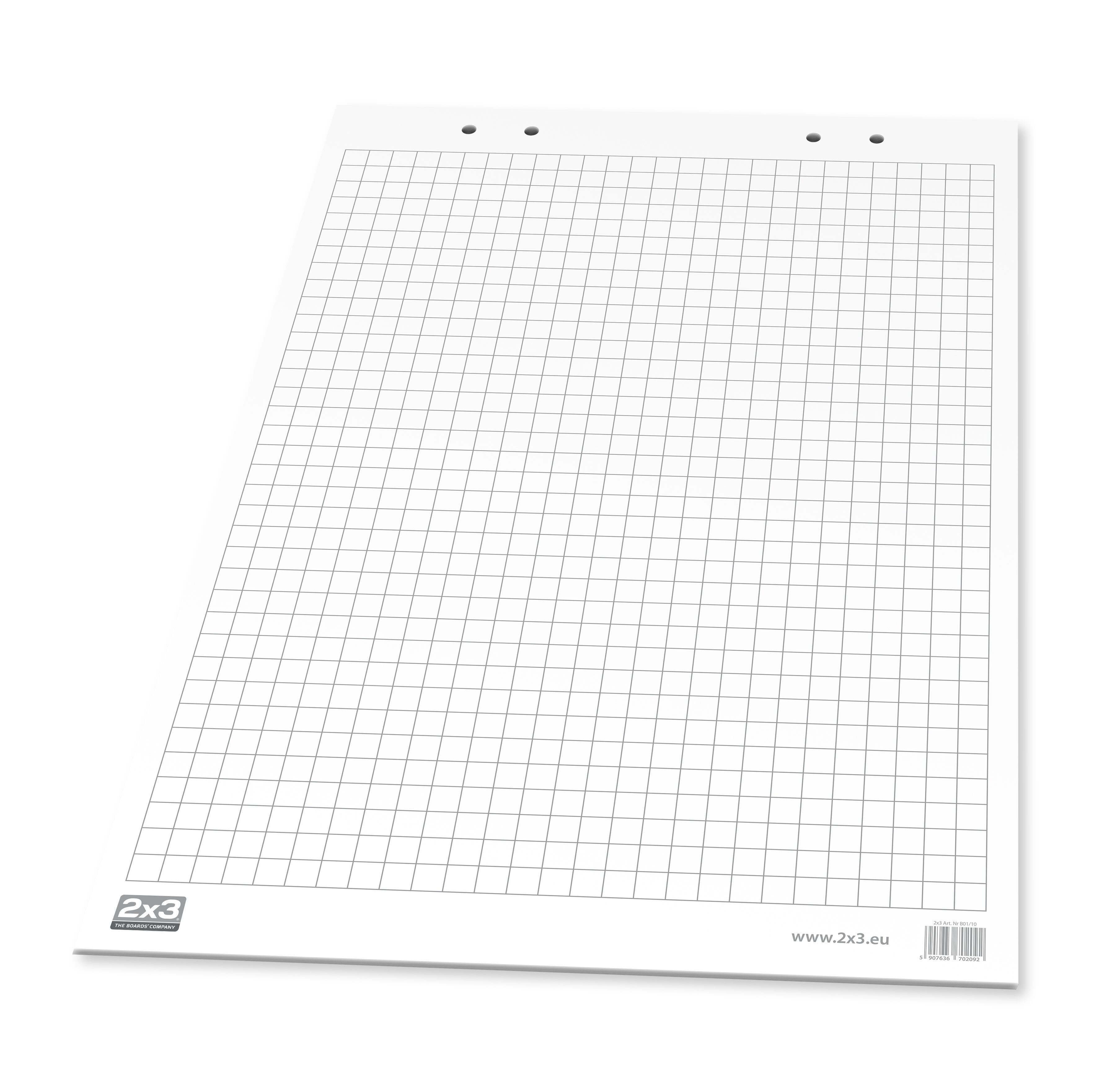 

Блокнот для фліпчарту 2х3 клітинка 20 арк 66х99 cм (B05/M)