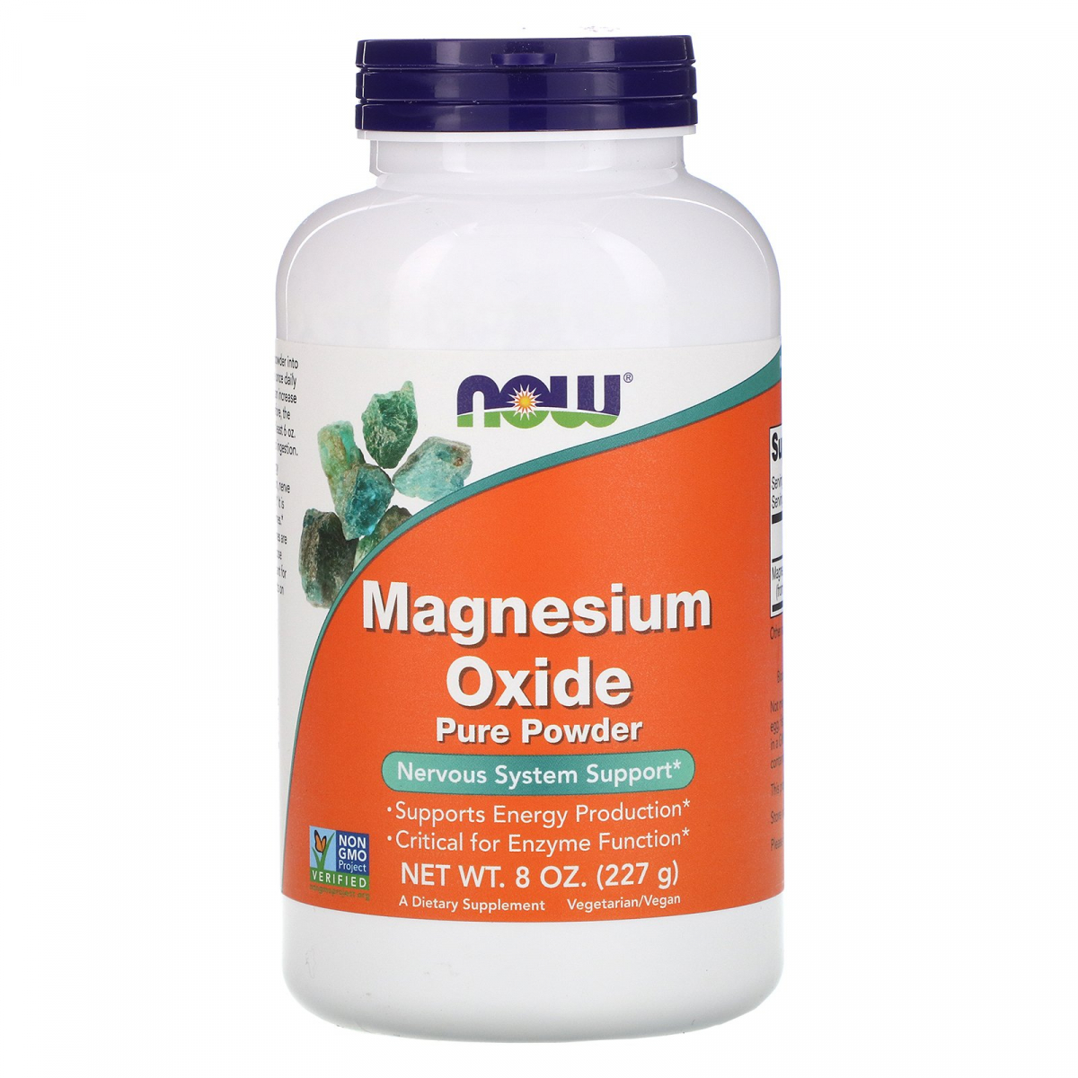 

Оксид магния порошок Now Foods (Magnesium Oxide Pure Powder) 227 г