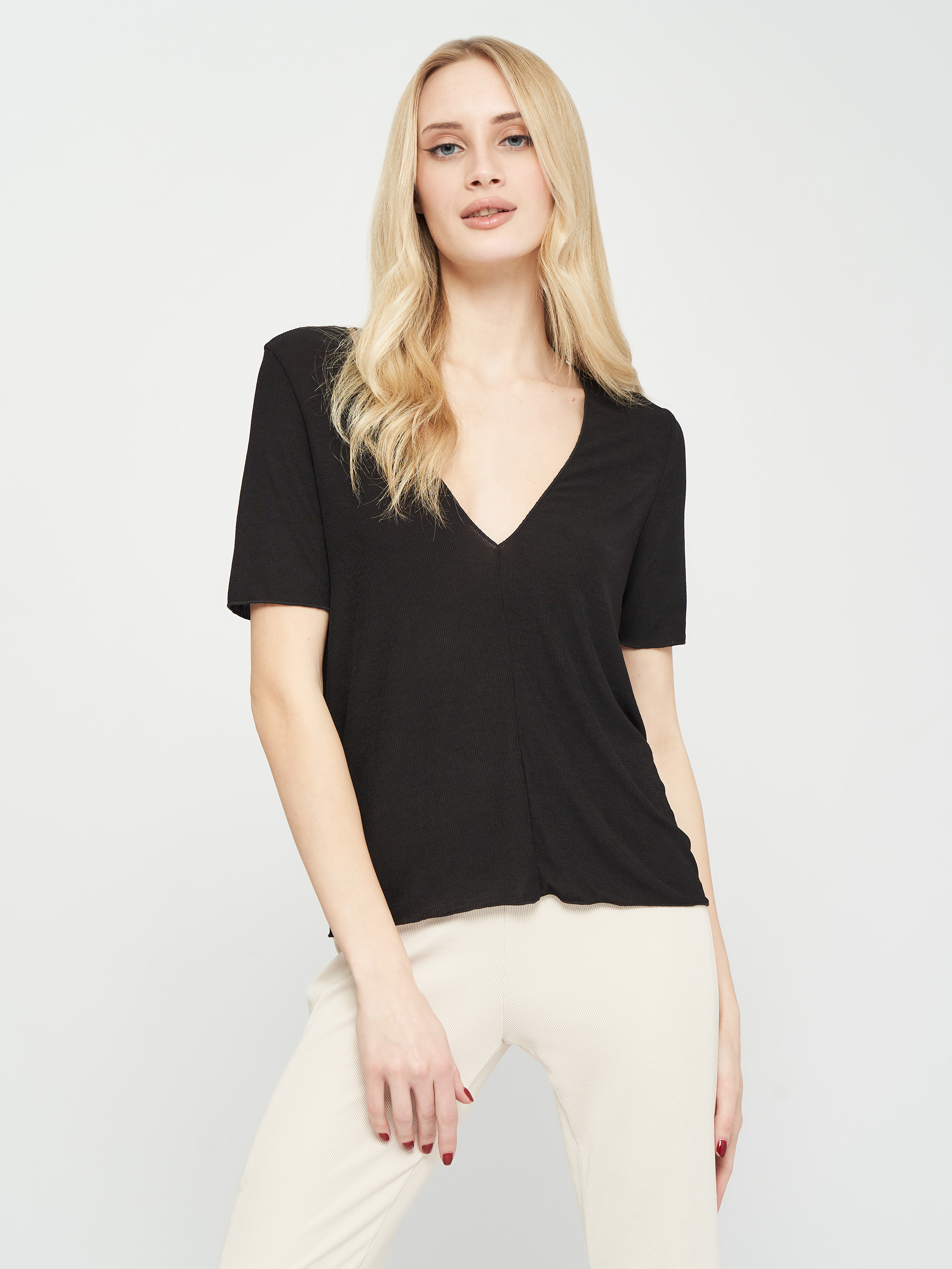

Футболка Zara 01198035800  Черная, Футболка Zara 01198035800 M Черная