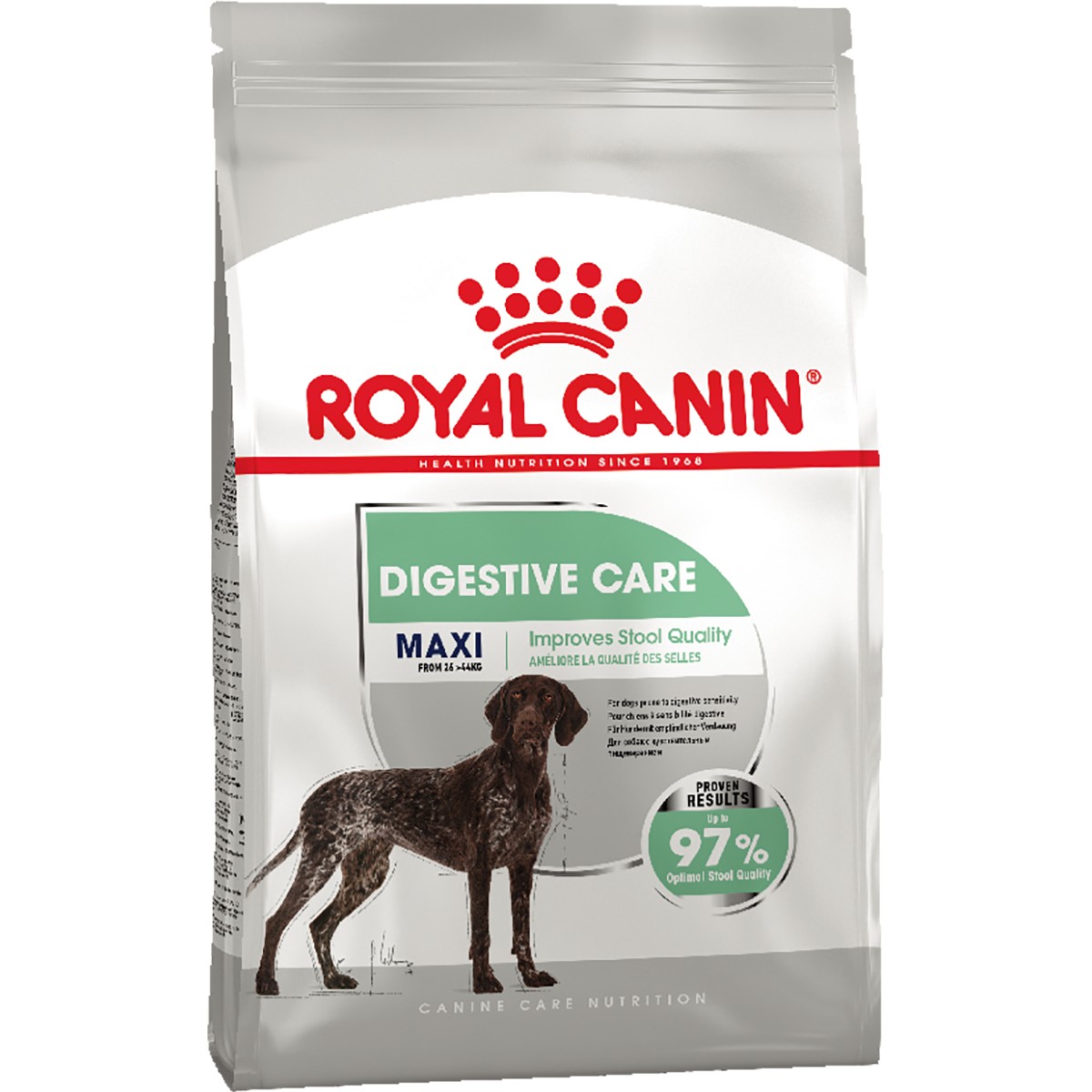 

Royal Canin Digestive Care Maxi 10 кг Полнорационный сухой корм для собак весом от 26 до 44 кг с чувствительной пищеварительной системой
