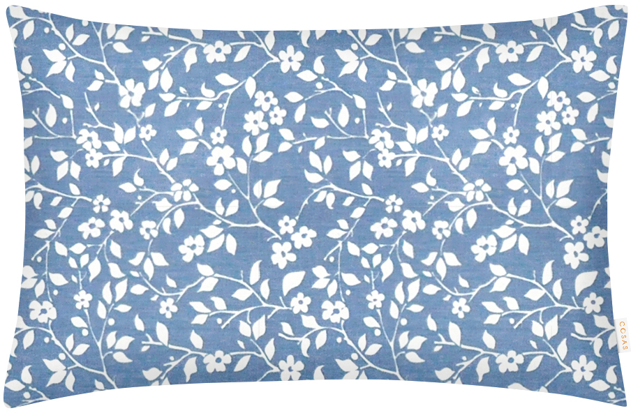 

Наволочка Cosas Flowers White Blue 50х70 см
