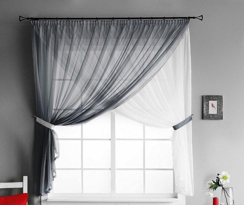 

Комплект на кухню Chtextil Серый с белым