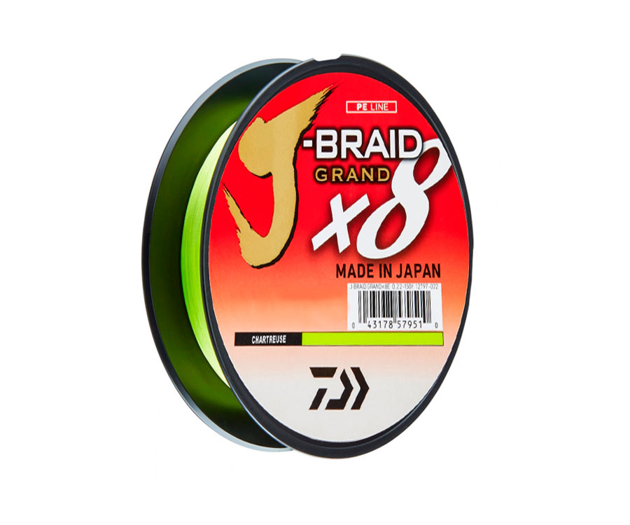 

Шнур + ножницы DAIWA Grand J-Braid X8E 135м 0.22mm / 19.5kg 41lb