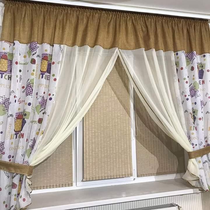 

Шторы Chtextil Какао лен