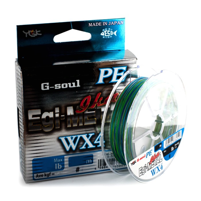 

Шнур YGK G-Soul EGI Metal 120м 0.117мм 4,54кг/10Lb