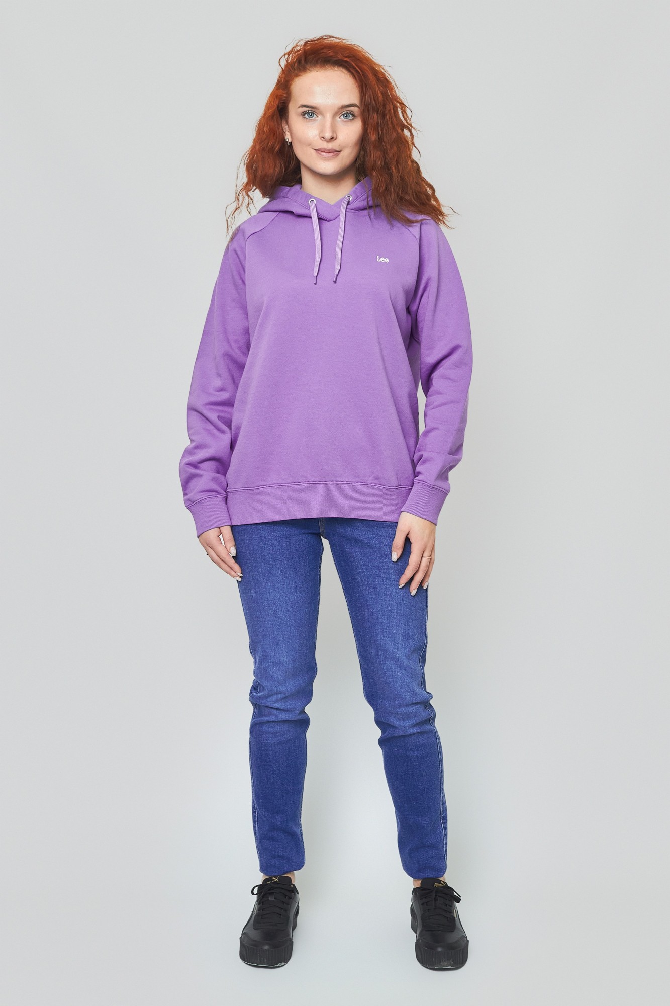 

Худи Lee Essential Hoodie Relaxed Fit Фиолетовый -00, Худи Lee Essential Hoodie Relaxed Fit Фиолетовый XS-00
