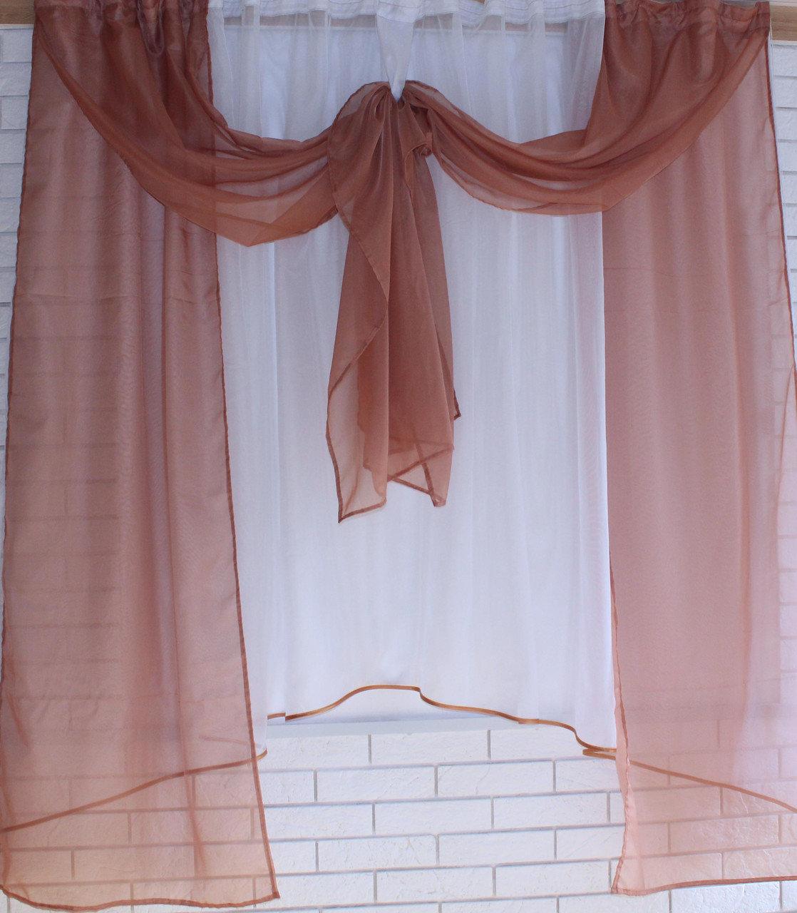 

Кухонный комплект Chtextil цвет белый с коричневым