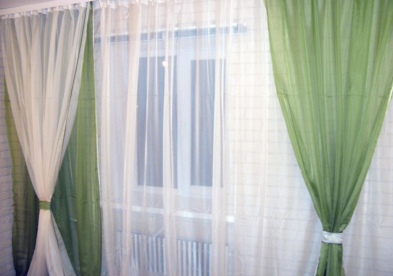 

Шторы Chtextil из шифона "Песочные часы" На карниз 2,5-3м