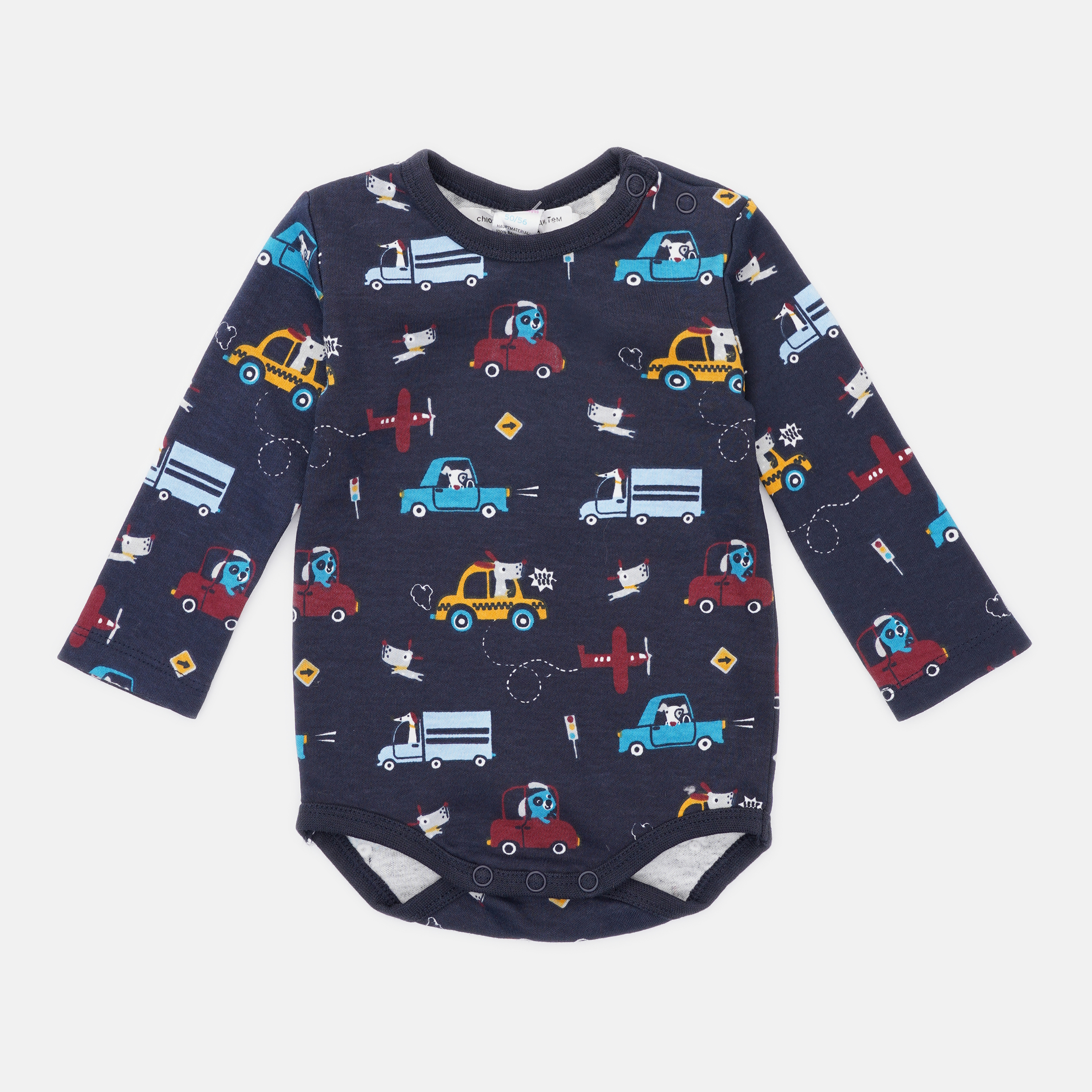 

Боди Topolino chl03800171 50-56 см Темно-синее