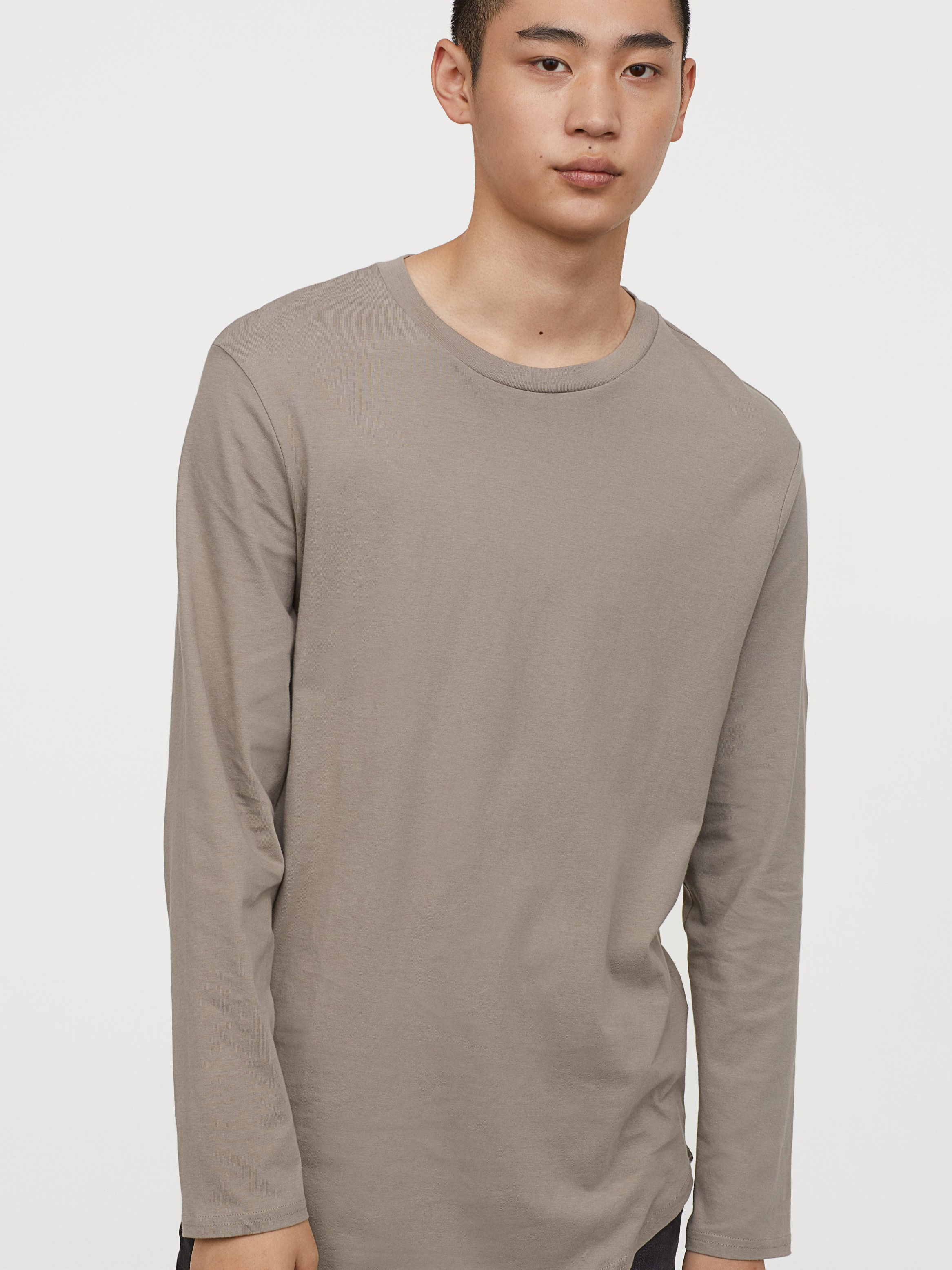 

Лонгслив H&M 0842761-1  Хаки, Лонгслив H&M 0842761-1 S Хаки