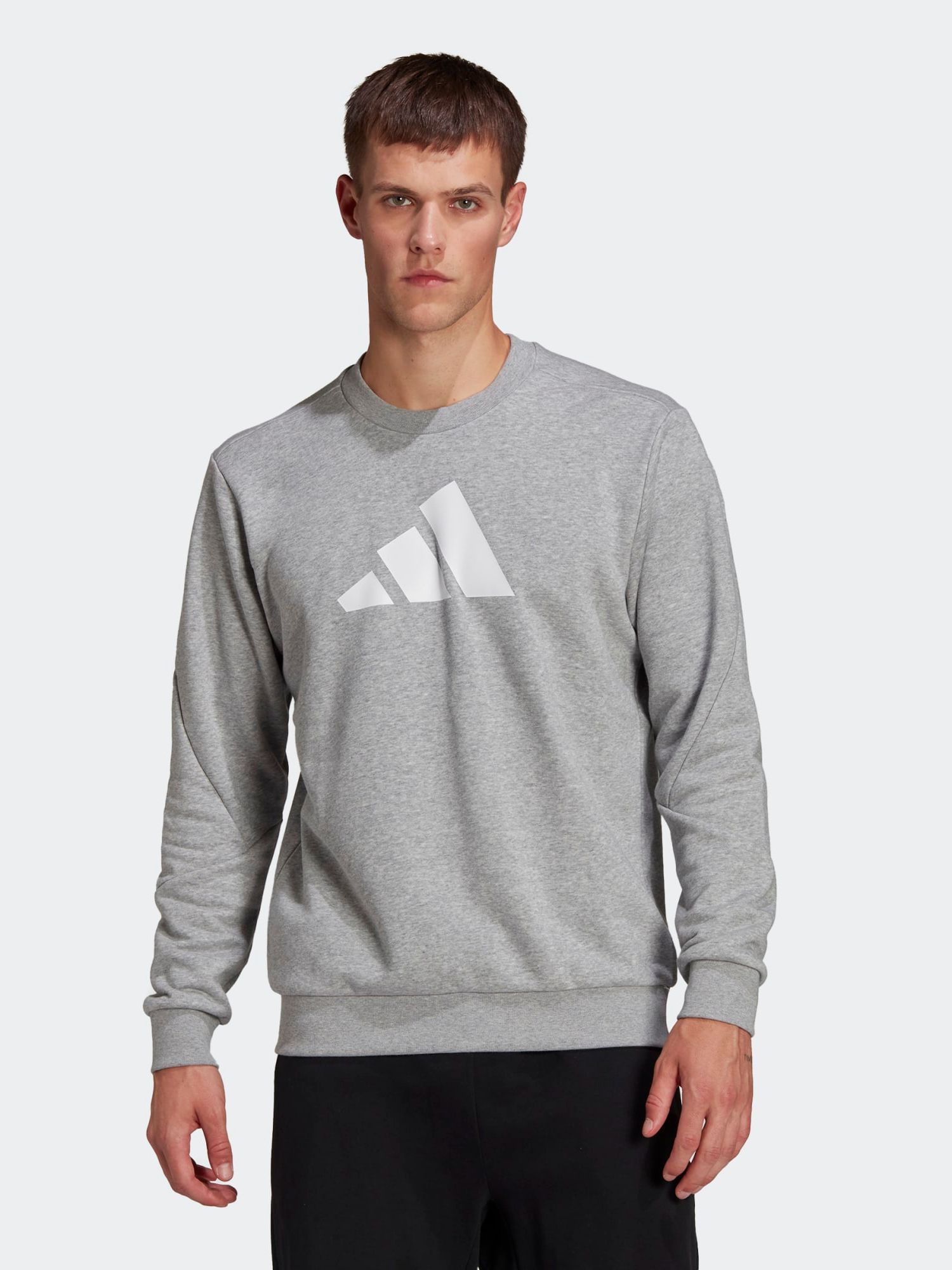 

Свитшот Adidas M Fi 3Bar Crew HA1393  Mgreyh, Свитшот Adidas M Fi 3Bar Crew HA1393 2XL Mgreyh