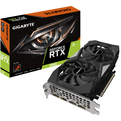 

Видеокарта GeForce RTX2060 12Gb GIGABYTE (GV-N2060D6-12GD)