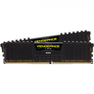 

Модуль памяти для компьютера DDR4 16GB (2x8GB) 2666 MHz Vengeance LPX Corsair (CMK16GX4M2D2666C16)