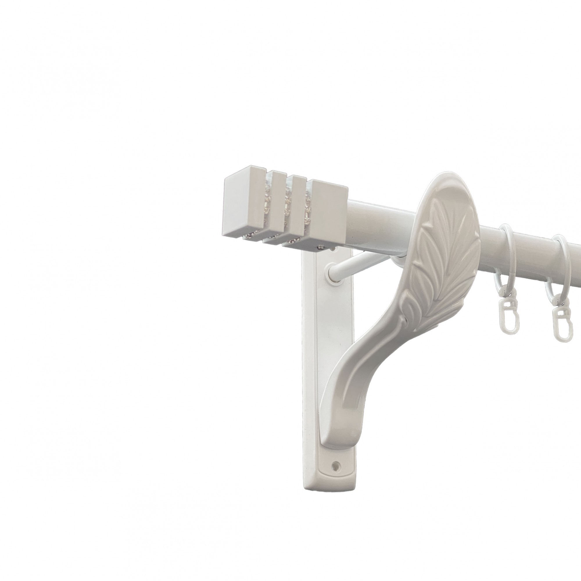 

Карниз Orvit Ацтека металевий однорядний ретро гладка труба кільце металеве Арктіс 25 мм 300 см (00-00010393)