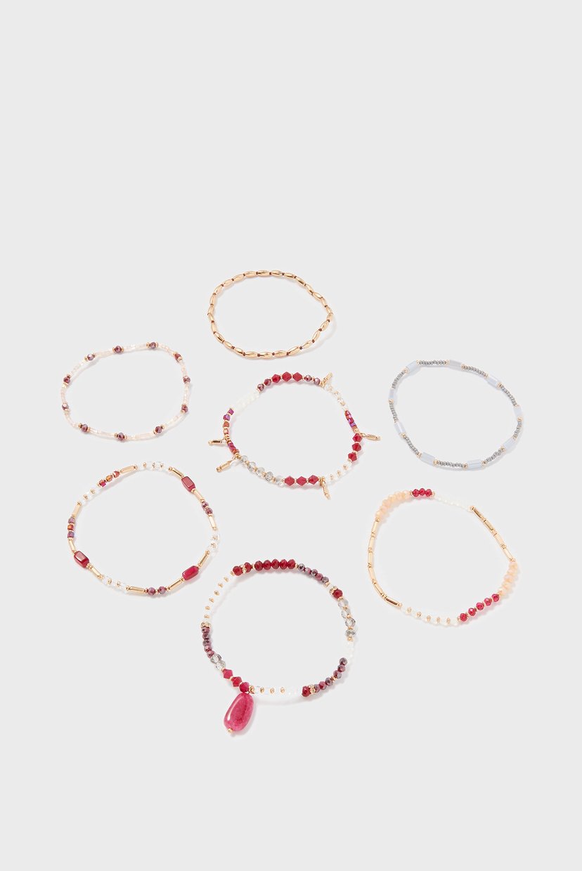 

Женские браслеты (7 шт) BERRY BLUSH 7 X STRE Accessorize OS 284028