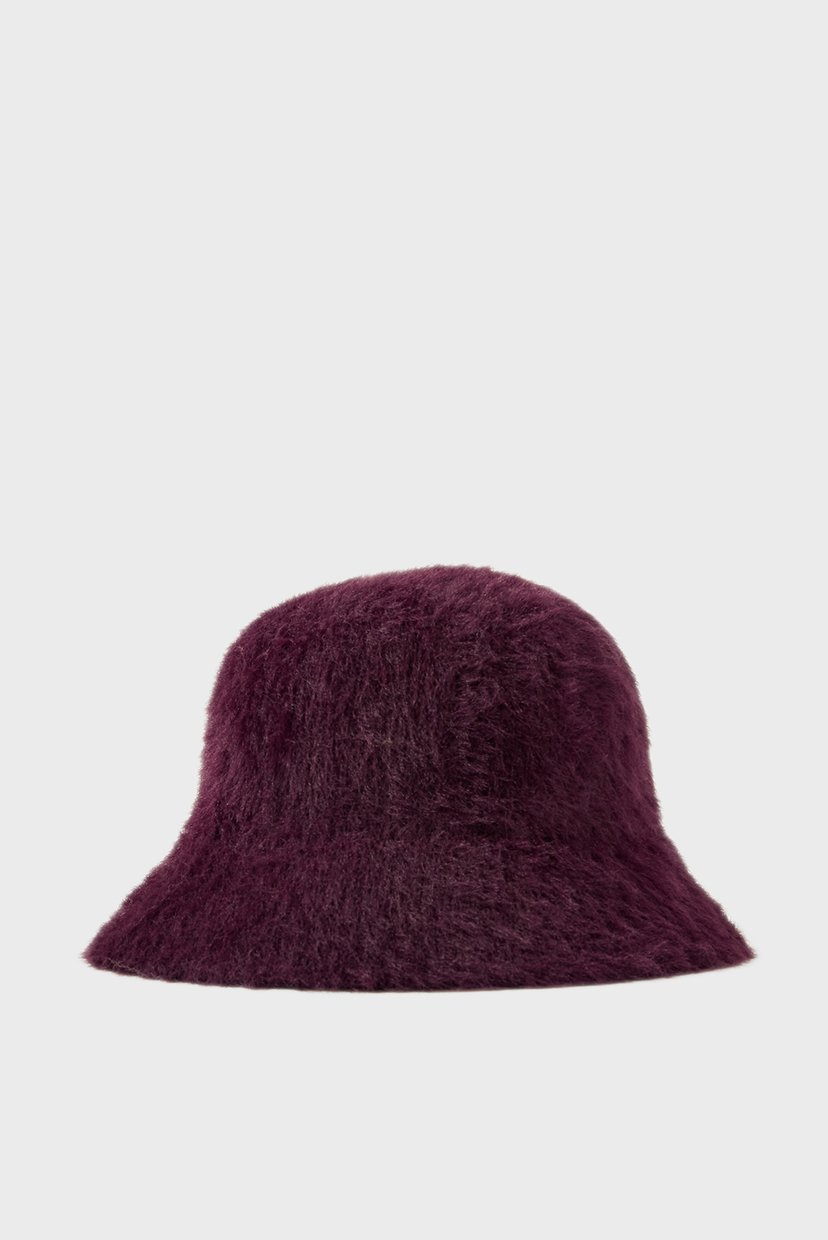

Женская бордовая панама FLUFFY BUCKET Accessorize OS 291015