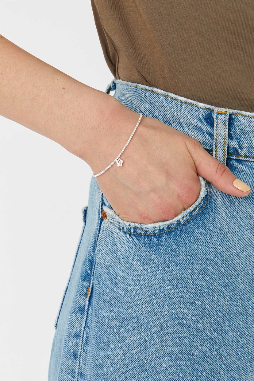 

Женский серебряный браслет ST BUTTERFLY STRETCH Accessorize OS 284761