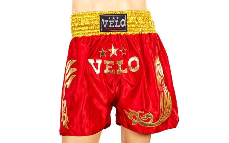 

Трусы для тайского бокса VELO ULI-9200 48-50 Красный
