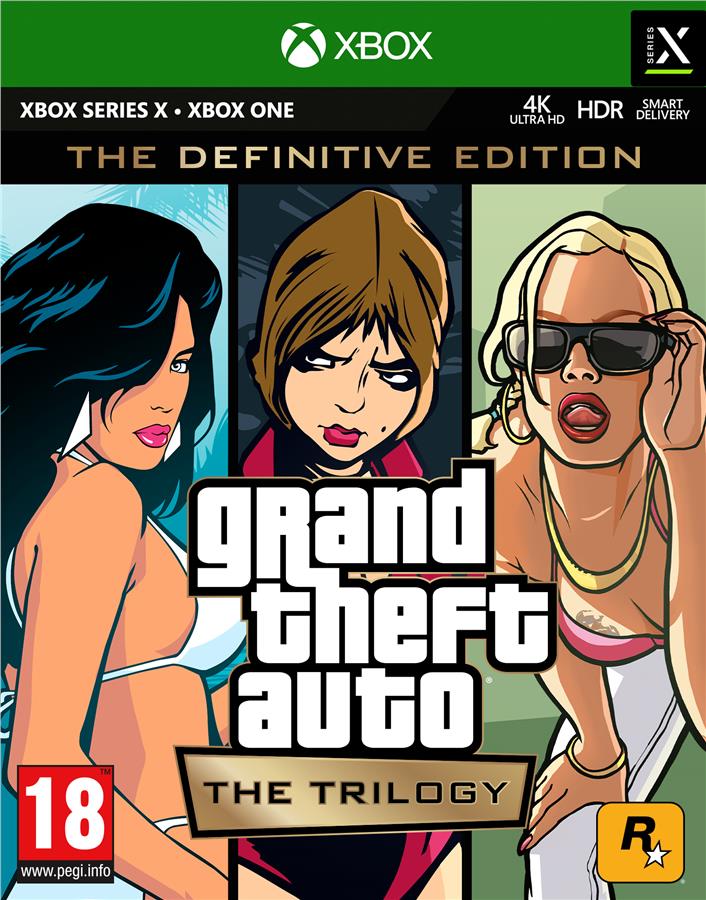 

Игра Xbox One, Grand Theft Auto: The Trilogy – The Definitive Edition Blu-Ray диск (5026555366090)