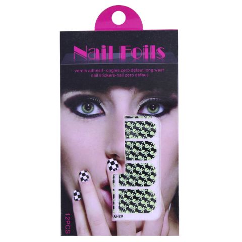 Наклейки для наращивания и маникюра Nail Foils KG-20 – в интернет ...