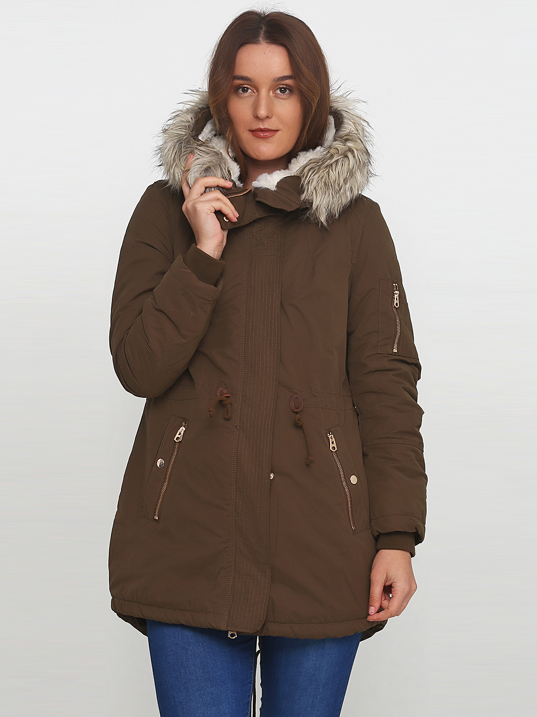 

Парка H&M 0319613_01  Оливковая, Парка H&M 0319613_01 34 Оливковая