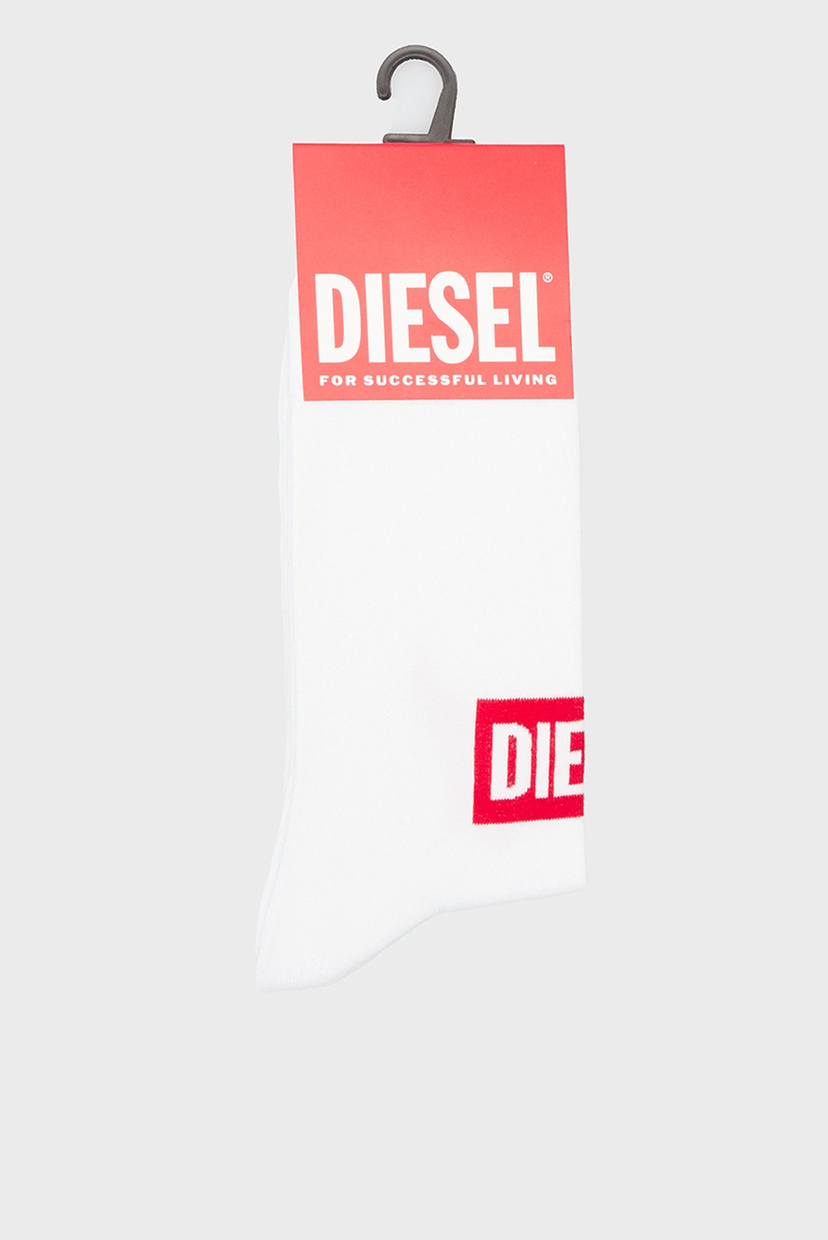 

Мужские белые носки Diesel  00S6U0 0WDAA, Мужские белые носки Diesel L 00S6U0 0WDAA
