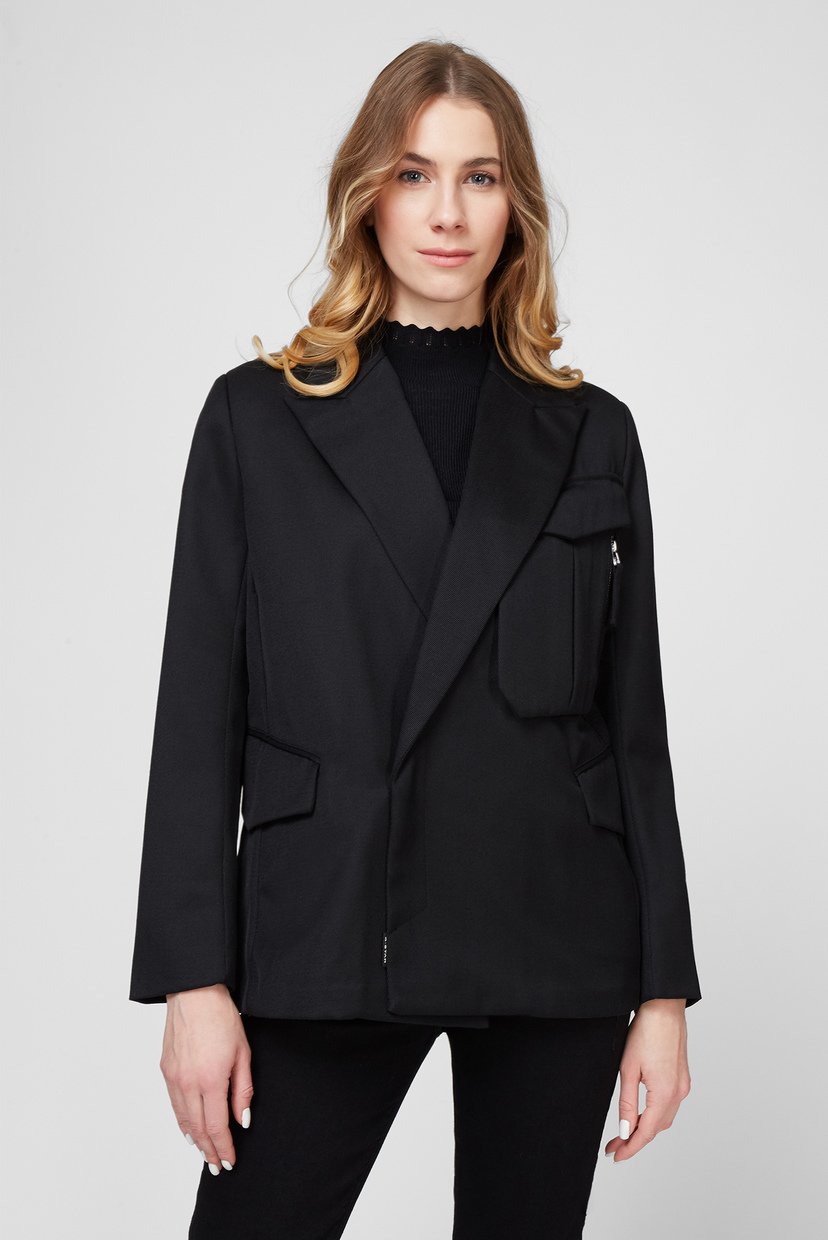 

Женский черный блейзер E Boyfriend Boxy G-Star RAW  D20555,C631, Женский черный блейзер E Boyfriend Boxy G-Star RAW S D20555,C631