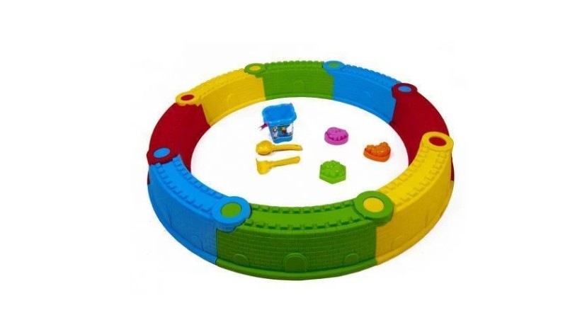 

Детская песочница сборная c песочным набором Kinderway (01-118-1)