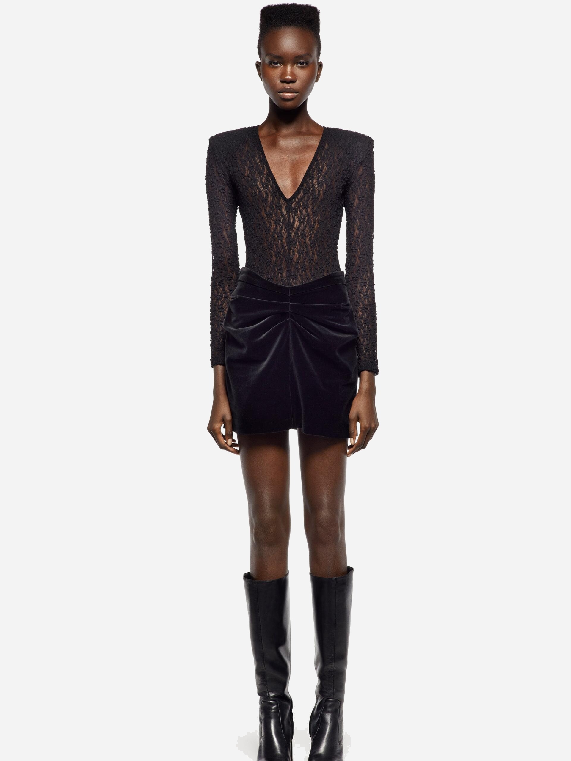 

Юбка Zara  черный 8049670800, Юбка Zara S черный 8049670800