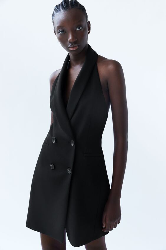 

Платье Zara  черный 8154773800, Платье Zara M черный 8154773800