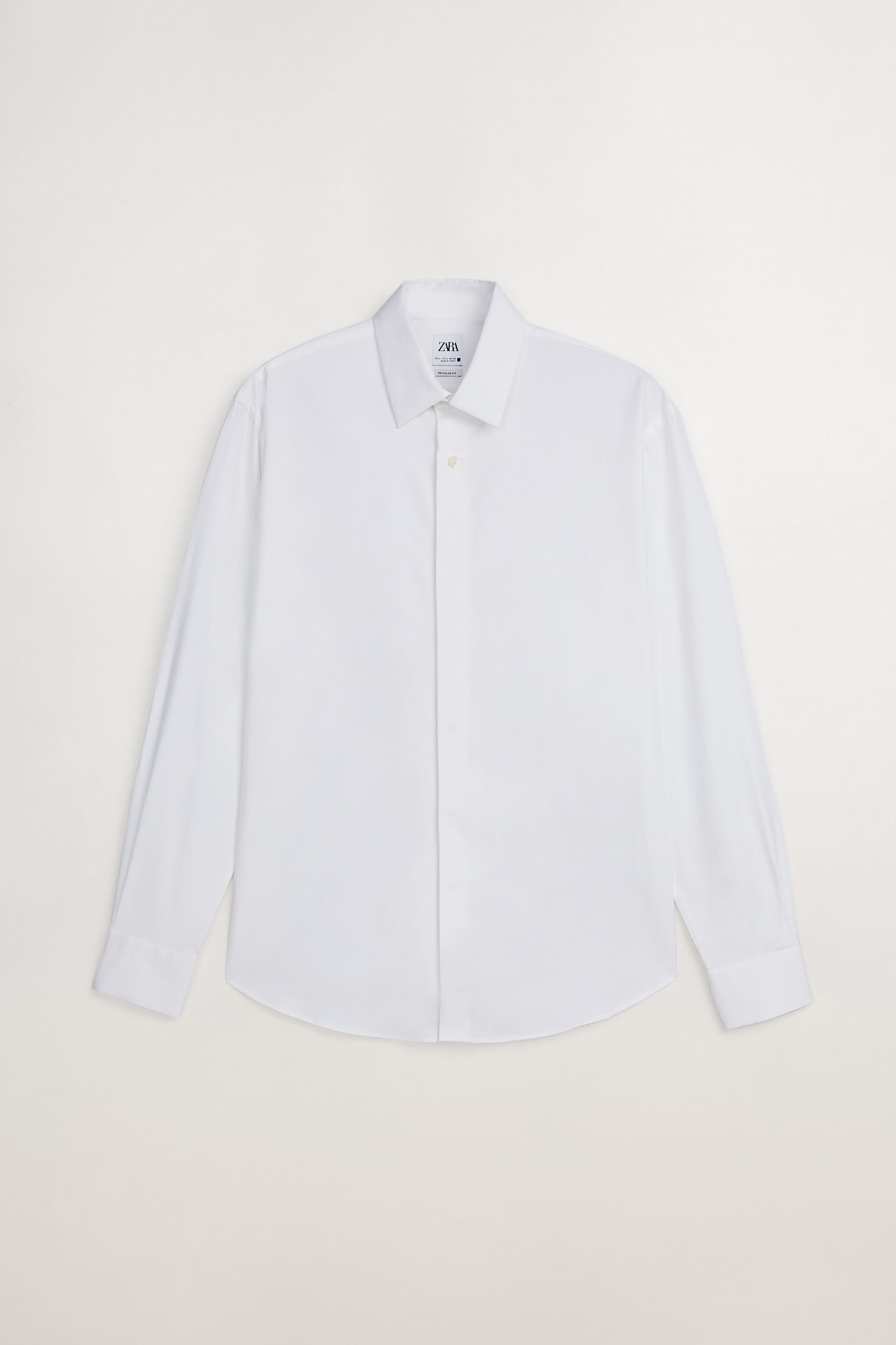 

Рубашка Zara  белый 5588303250, Рубашка Zara S белый 5588303250