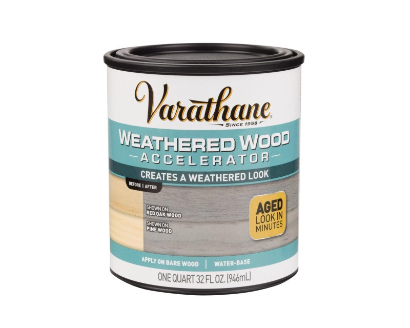

Акселератор синтетический VARATHANE WEATHERED WOOD для искусственного старения древесины 0,946л