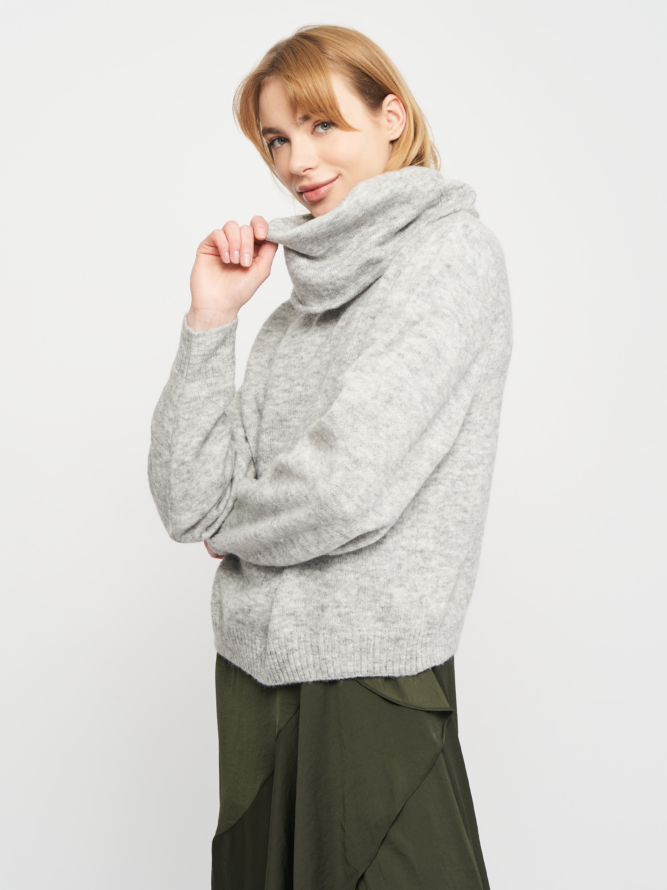 

Свитер H&M 6629178  Серый меланж, Свитер H&M 6629178 S Серый меланж
