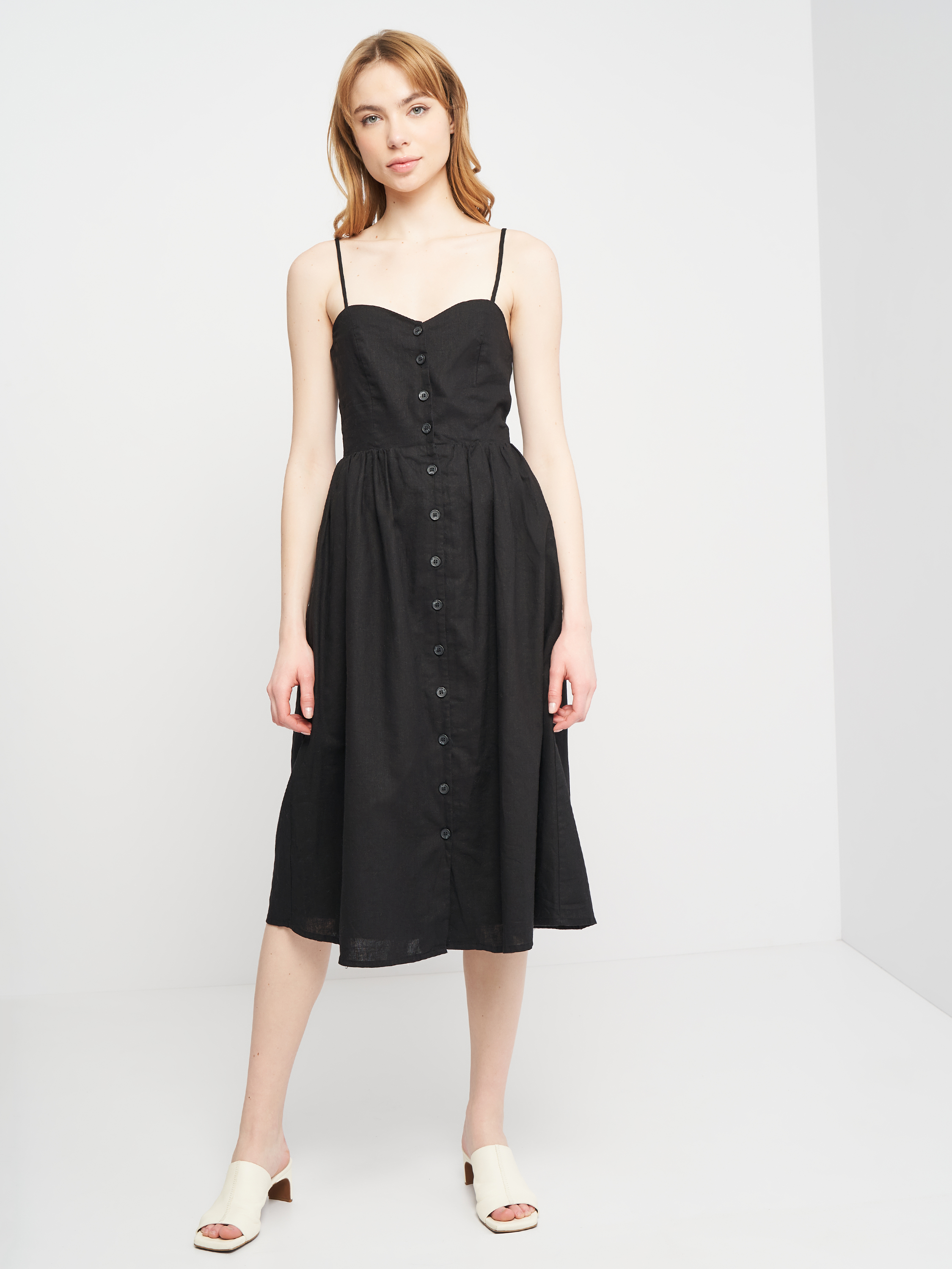 

Сарафан H&M 0821336-1  Черный, Сарафан H&M 0821336-1 36 Черный