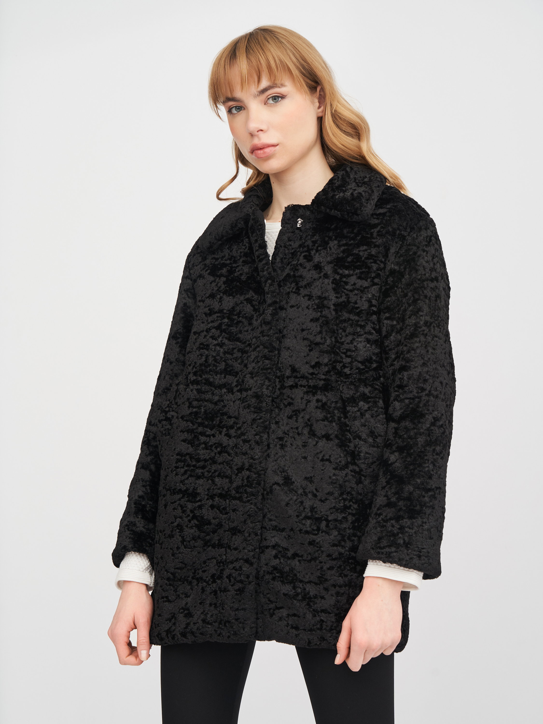 

Шуба H&M 0784276-0  Черная, Шуба H&M 0784276-0 XS Черная