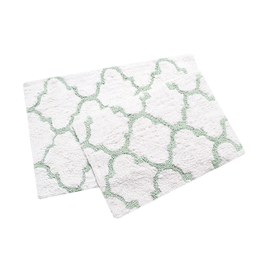 

Набор ковриков Irya Bali mint ментол 50*80+45*60