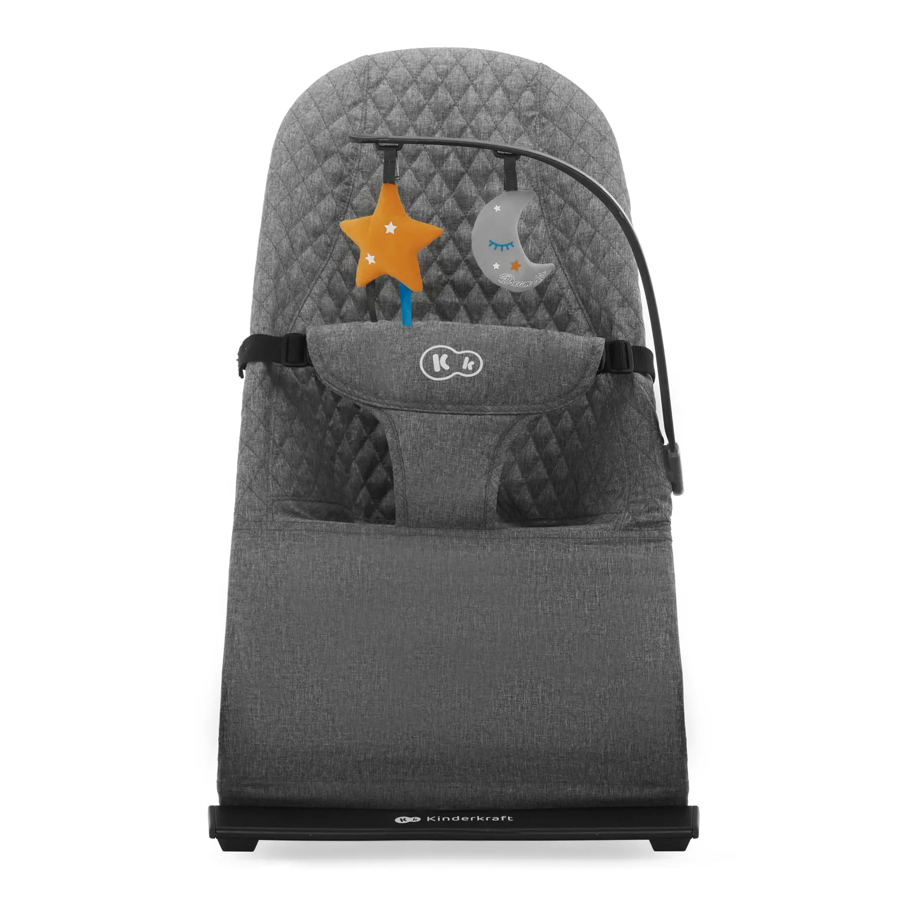 

Шезлонг-качалка Kinderkraft Mimi Grey (KBMIMI00GRY0000) (304848)