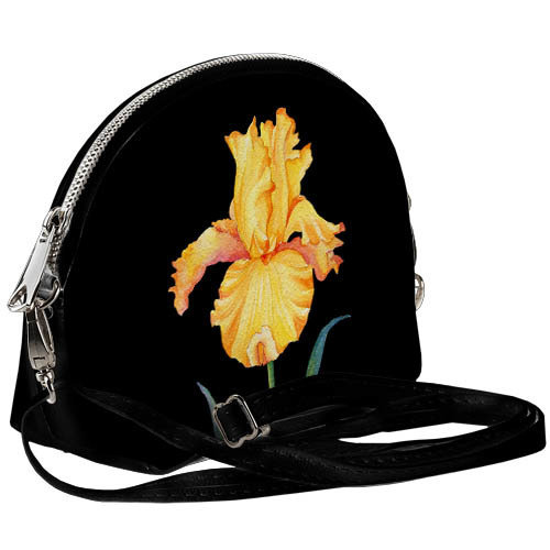 

Маленькая женская сумочка Coquette Желтый Ирис Presentville 18х14х7 см 000171586