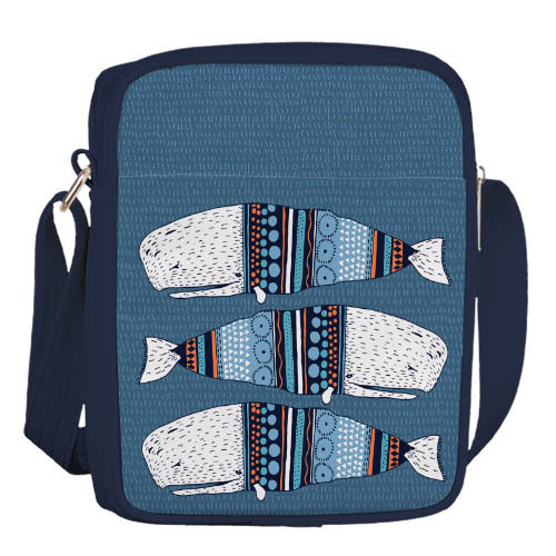 

Сумка для подростков Junior boy Киты Presentville 16х20х4-5 см 000173662