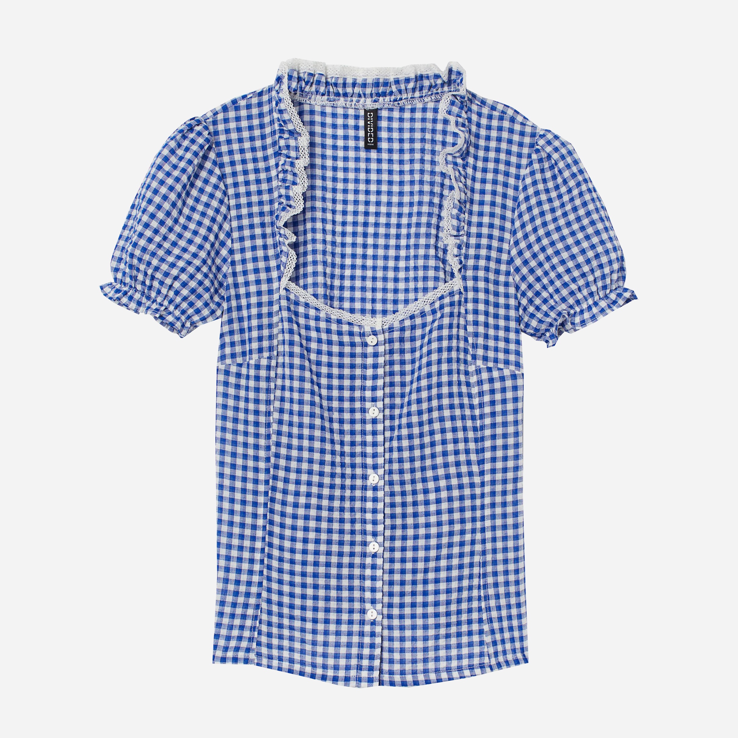 

Блузка H&M 0743518-0  Синяя (СА2000001382950, Блузка H&M 0743518-0 34 Синяя (СА2000001382950)