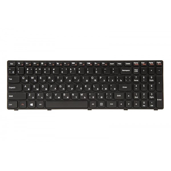 

Клавиатура PowerPlant для ноутбука IBM/Lenovo IdeaPad G500, G505 черный, черный фрейм (KB311552)